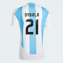 Paulo Dybala #21 Argentina Fodboldtrøjer Copa America 2024 Hjemmebanetrøje Mænd